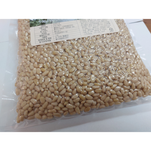 한영농산 가락재잣마을,몽골잣1kg  (지퍼백)